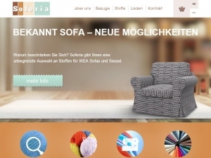 Sofa mit modernsten Bezug nur von Ikea